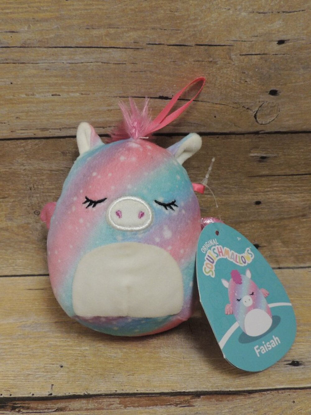 Faisah The Pegasus mini Squishmallow 4 in ornament plush NWT